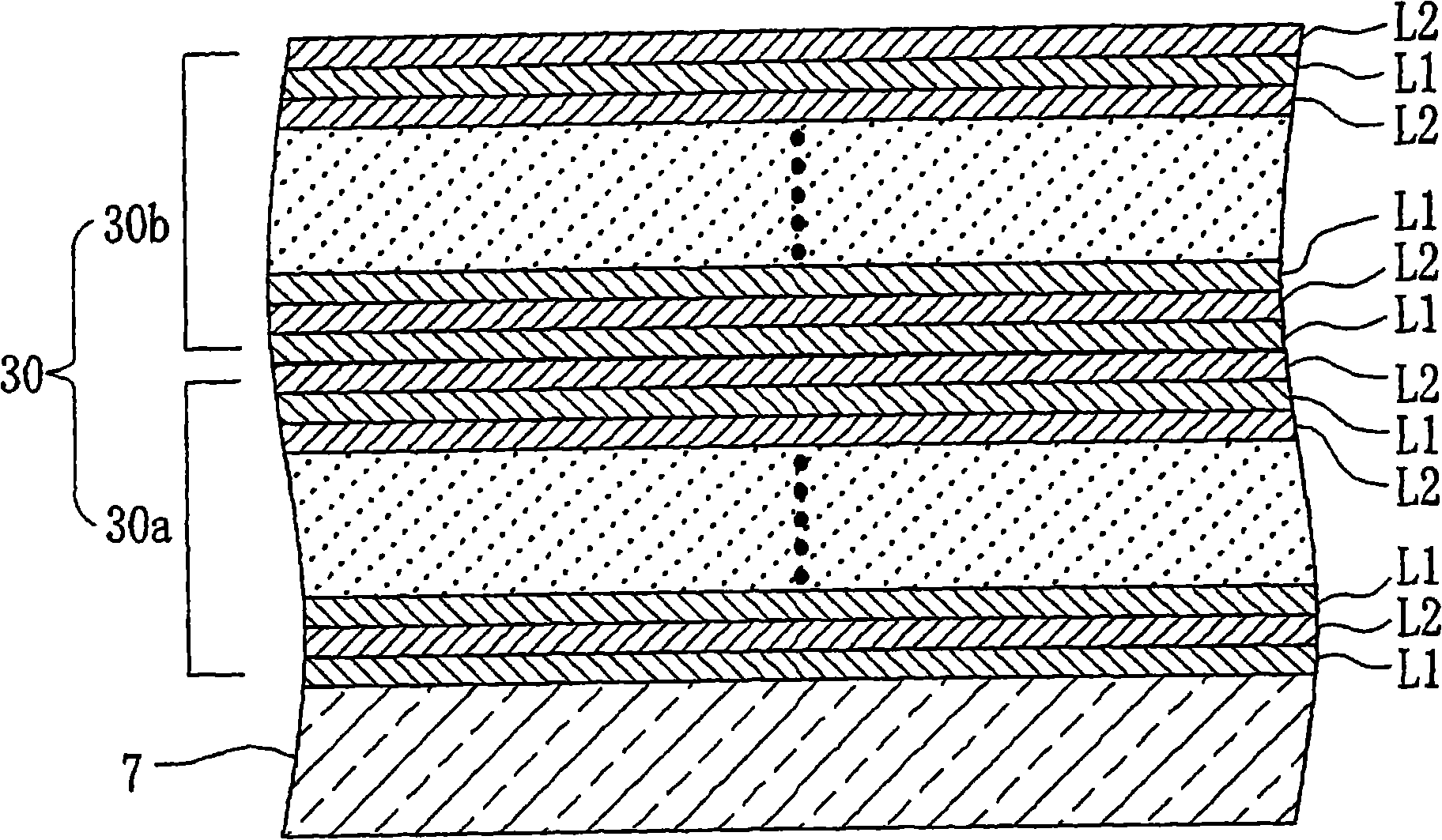 Retardation compensation element and manufacturing method of the same