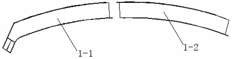 A kind of steel arched roof structure of nuclear power plant and its assembly construction method