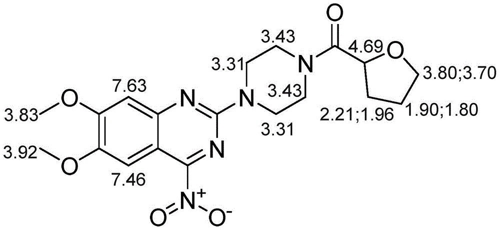 Related substance analysis method of terazosin hydrochloride tablets