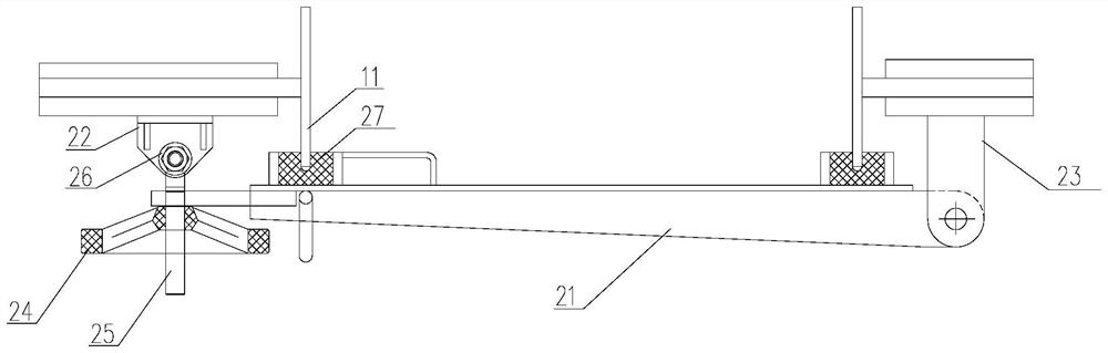 Double-layer open-cut tunnel and watertight door structure of double-layer void compartment access manhole thereof