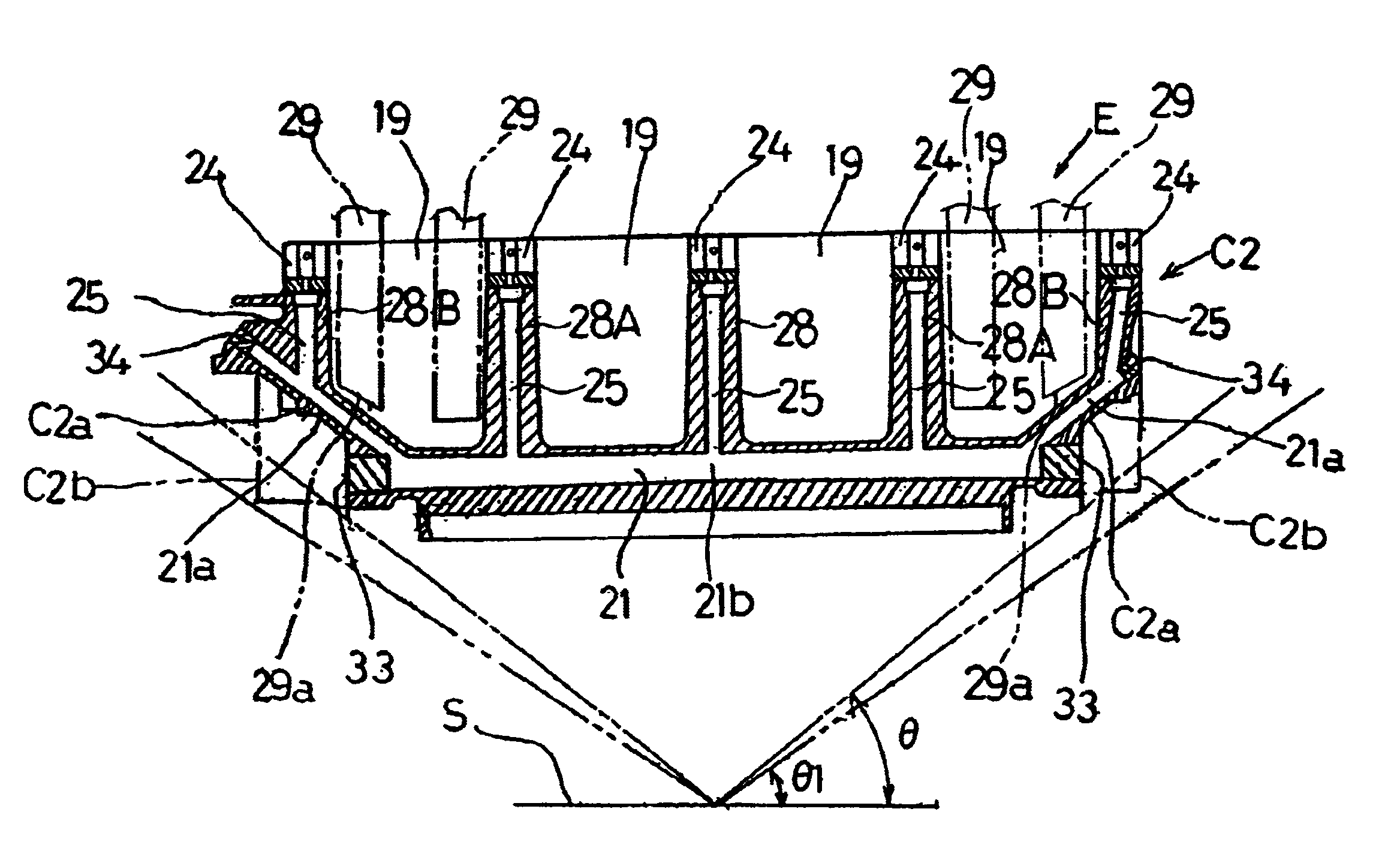 Lubricating device for motorcycle engine