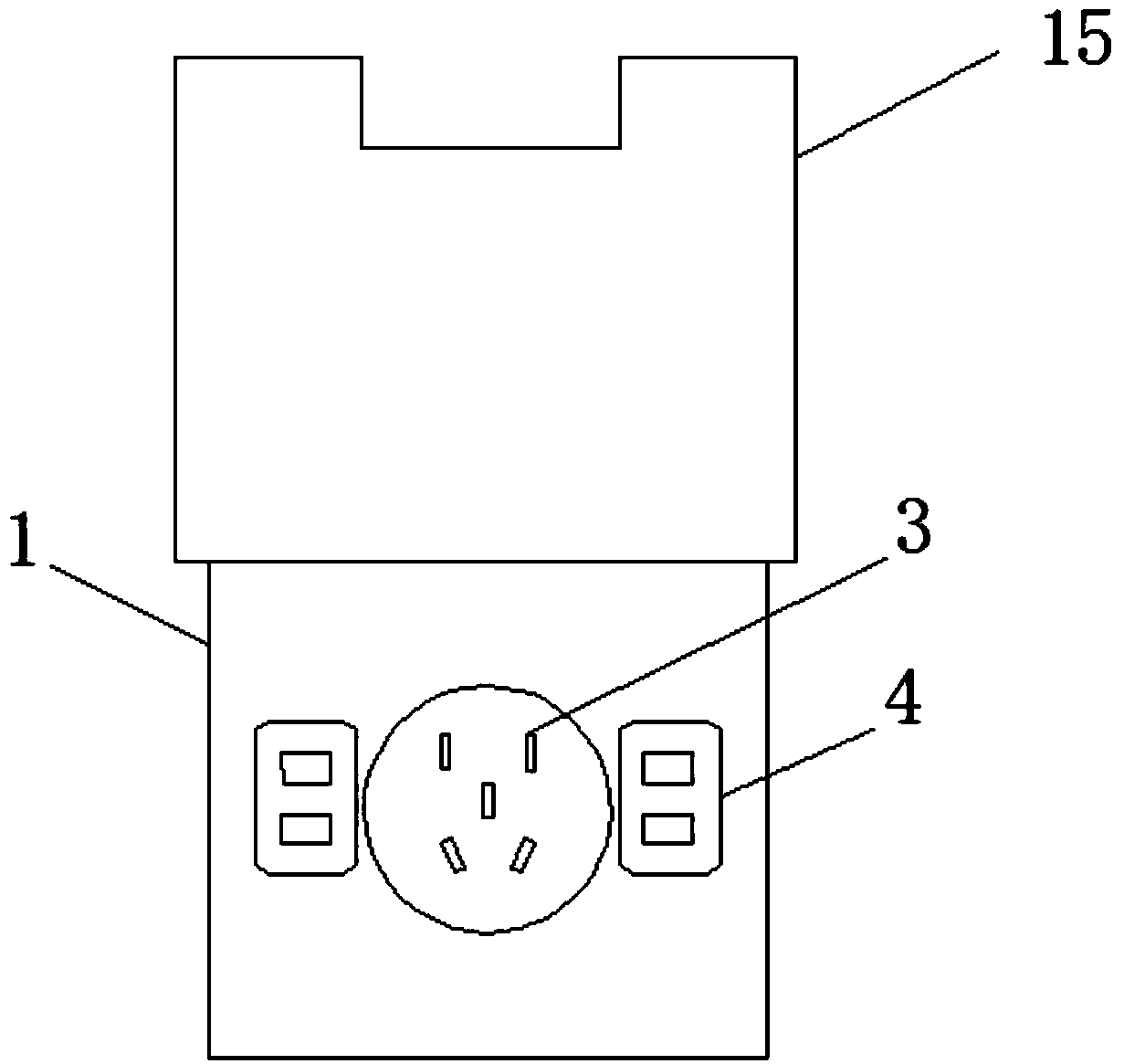 Safe charging pile with locking mechanism