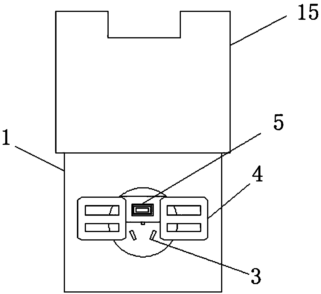 Safe charging pile with locking mechanism