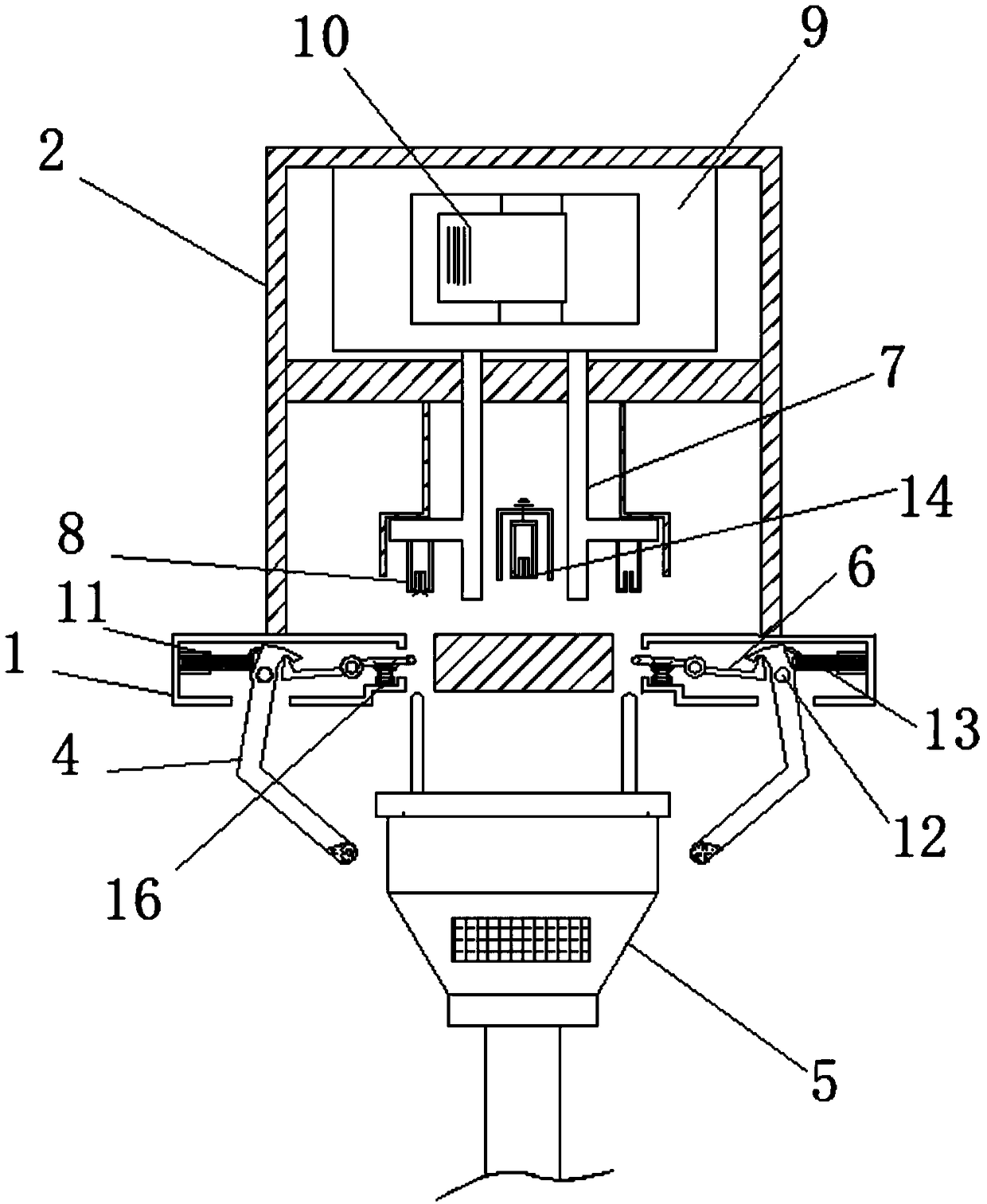 Safe charging pile with locking mechanism