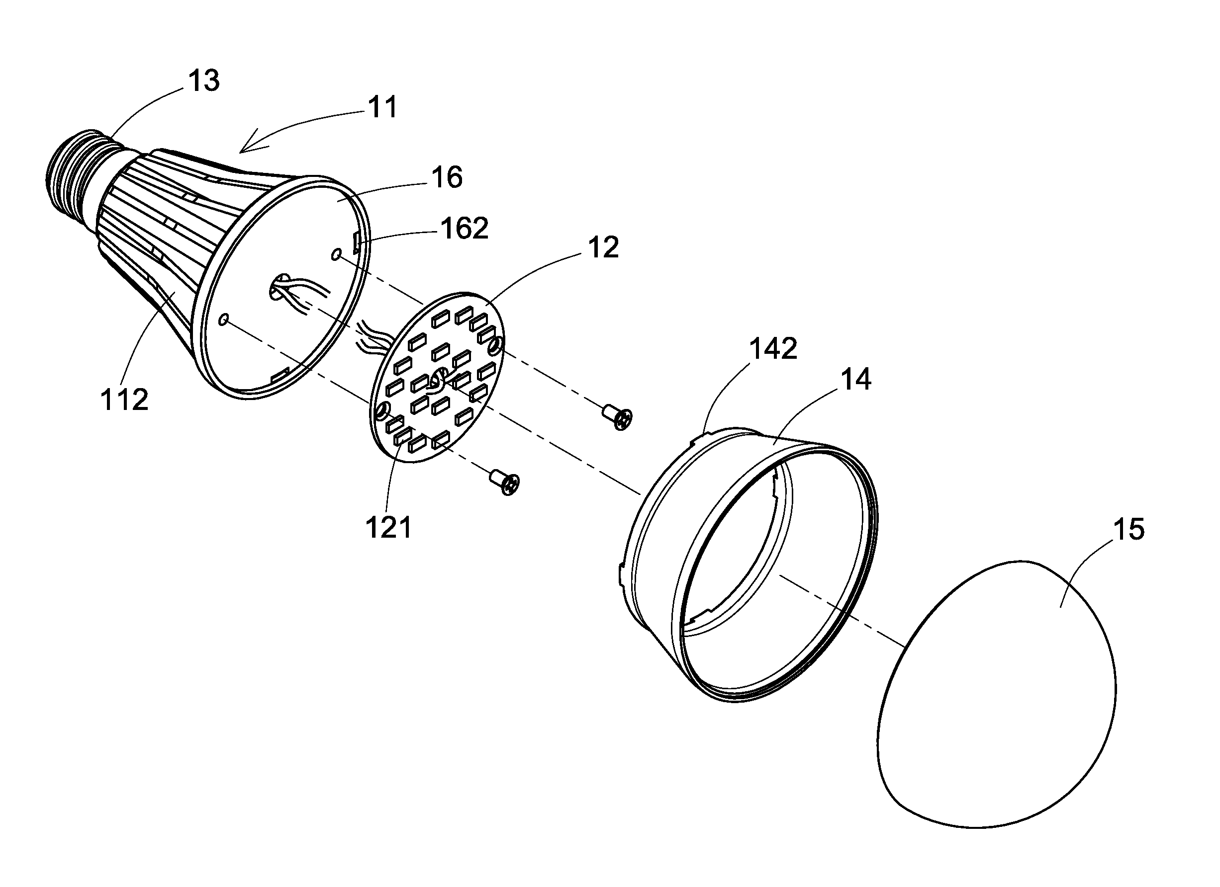 Bulb-type lamp structure