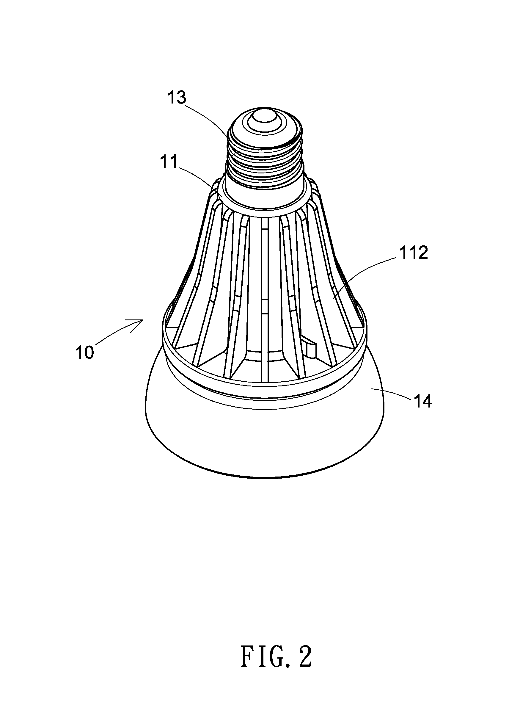 Bulb-type lamp structure