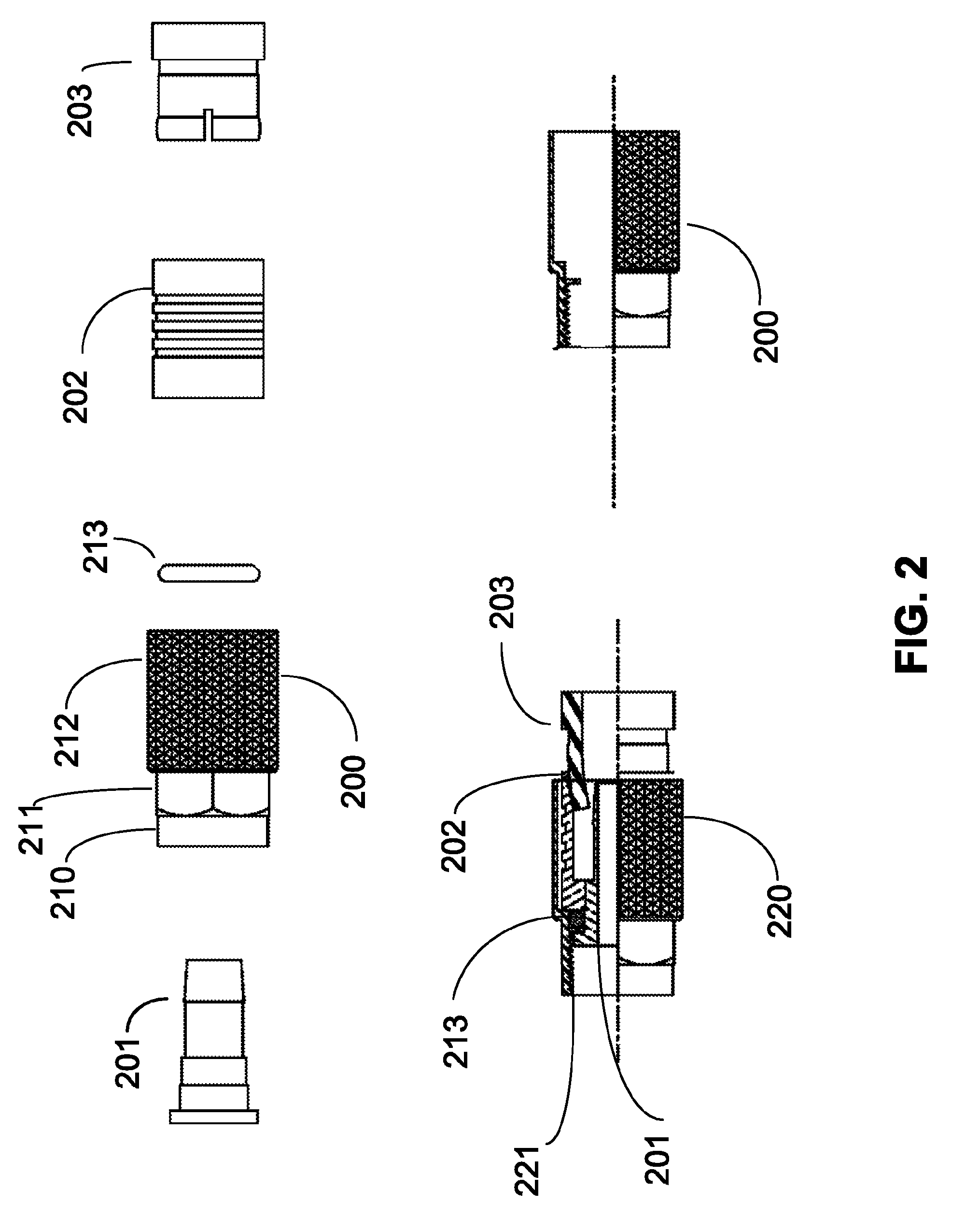 Coaxial cable connector nut rotation aid