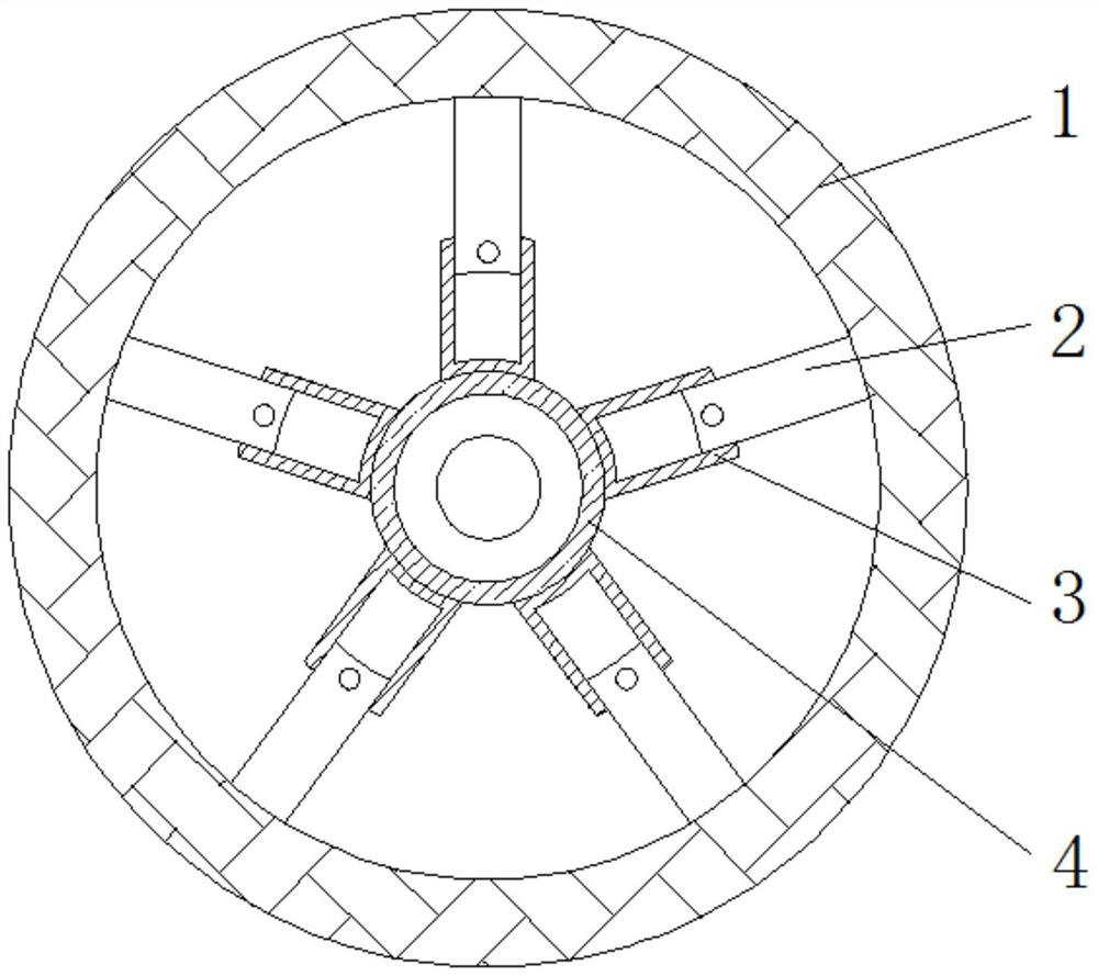 As-cast high-toughness automobile hub structure