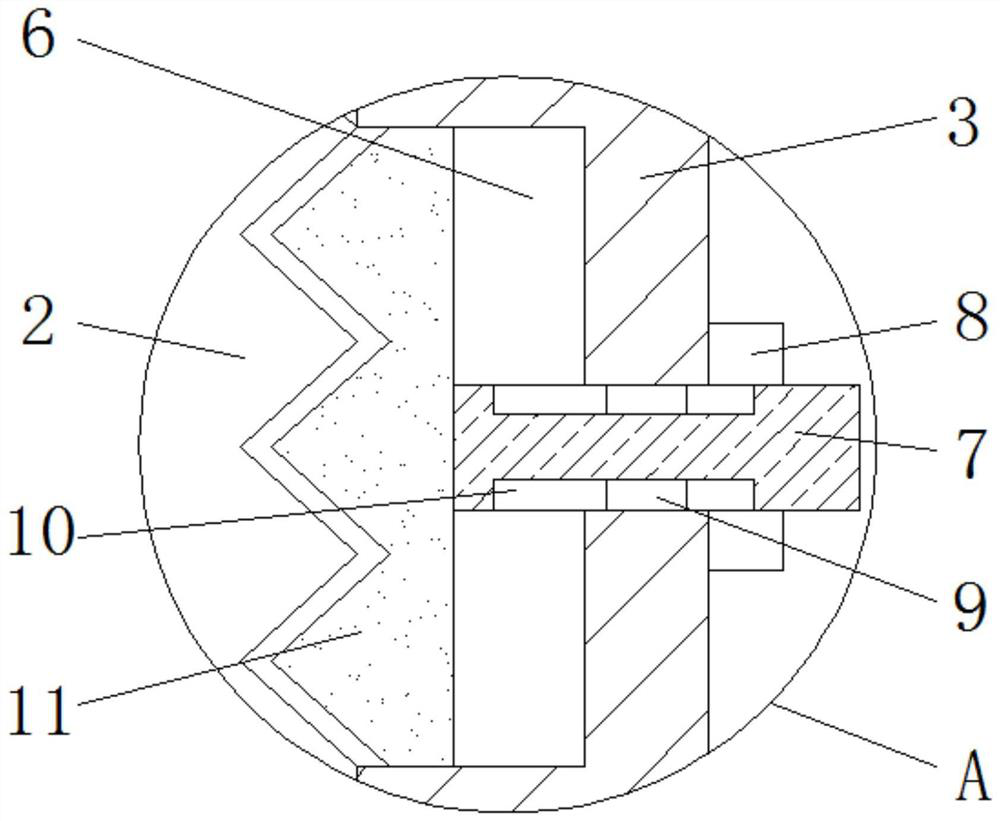 As-cast high-toughness automobile hub structure