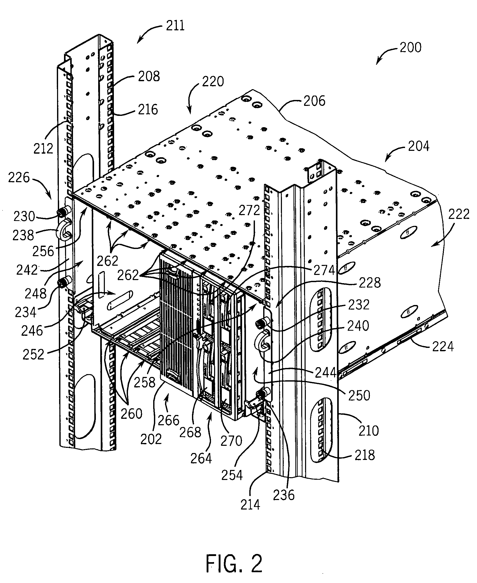 Fan tray for electronics enclosure