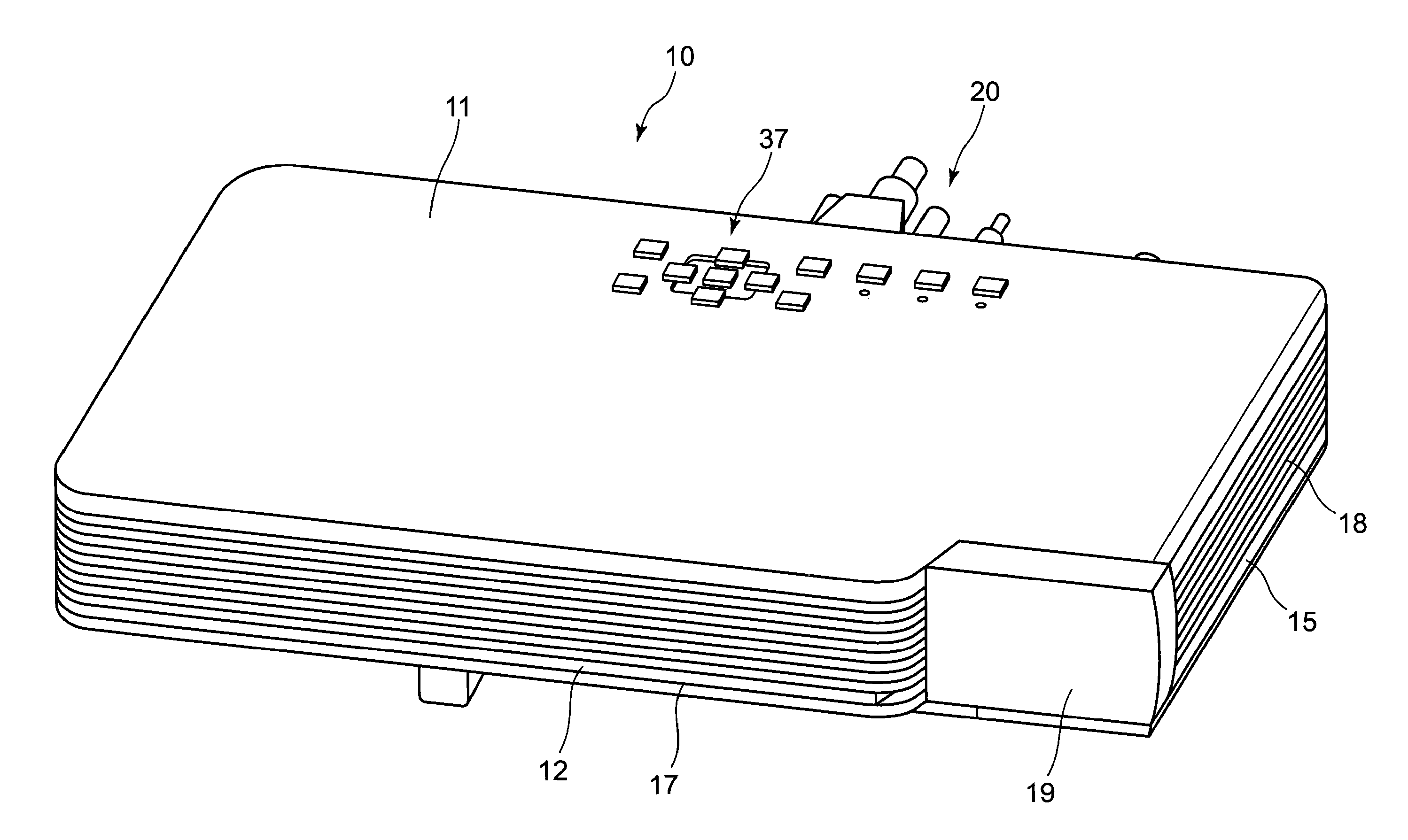 Light source unit utilizing laser for light source and projector