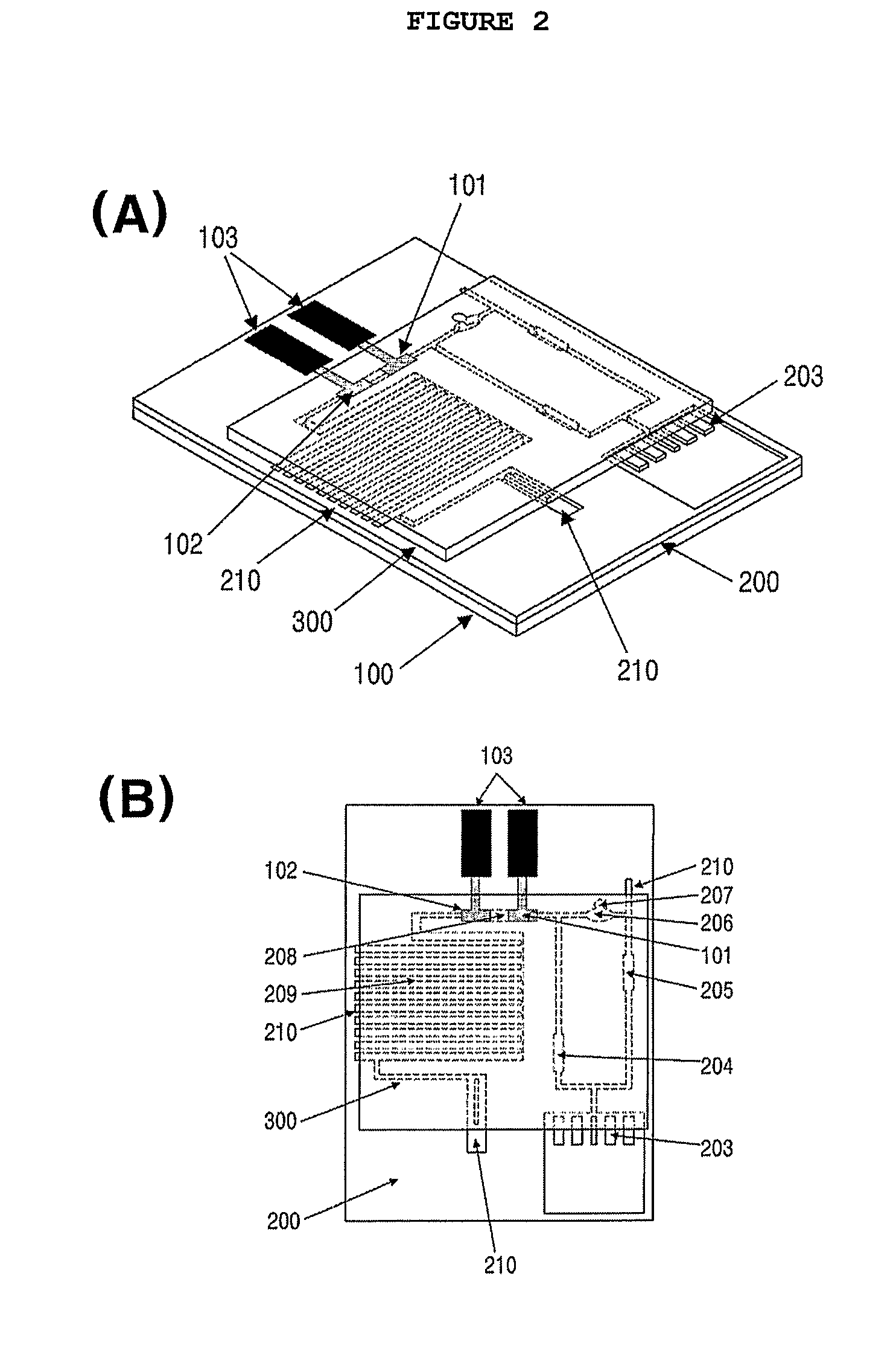 Microfluidic sensor complex structure