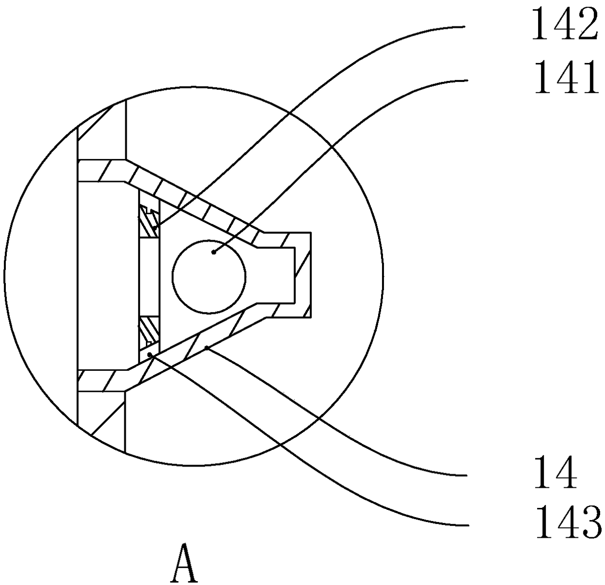 LED (Light Emitting Diode) fluorescent powder precursor as well as method for preparing same with liquid phase method