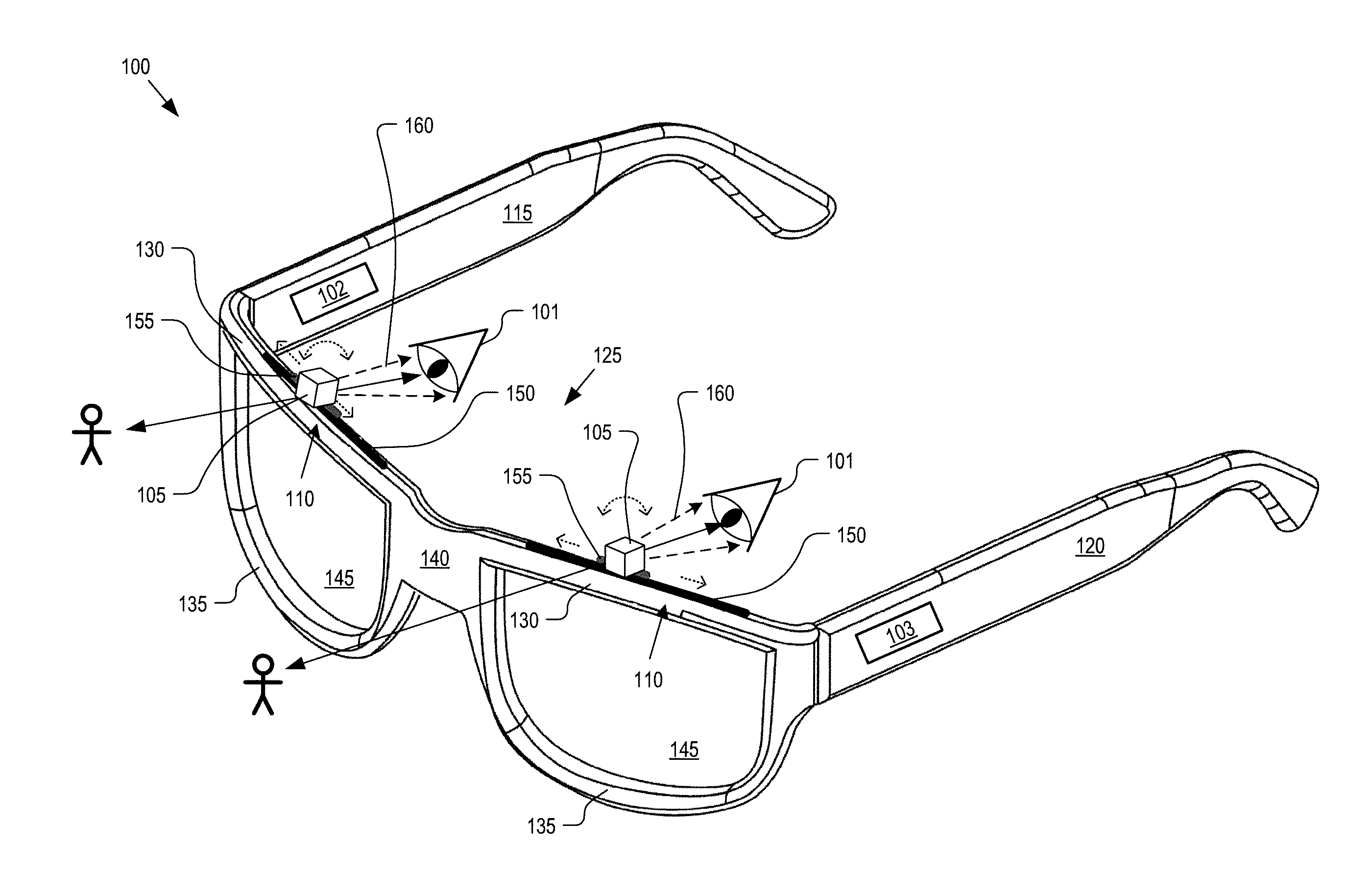 Integrated near-to-eye display module