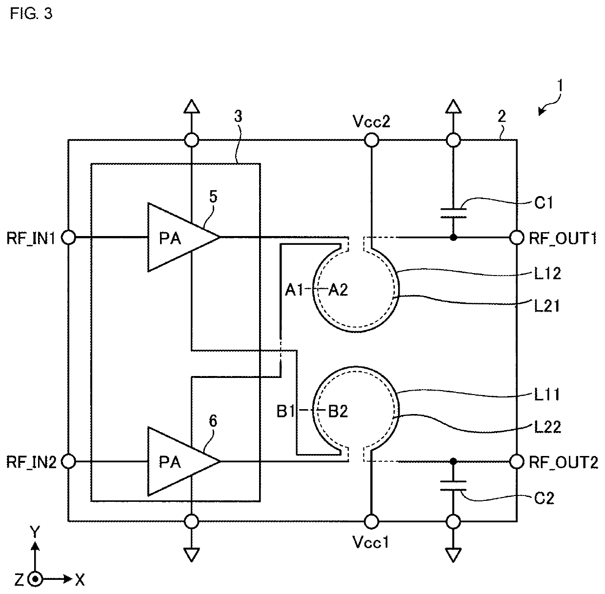 High-frequency front-end circuit