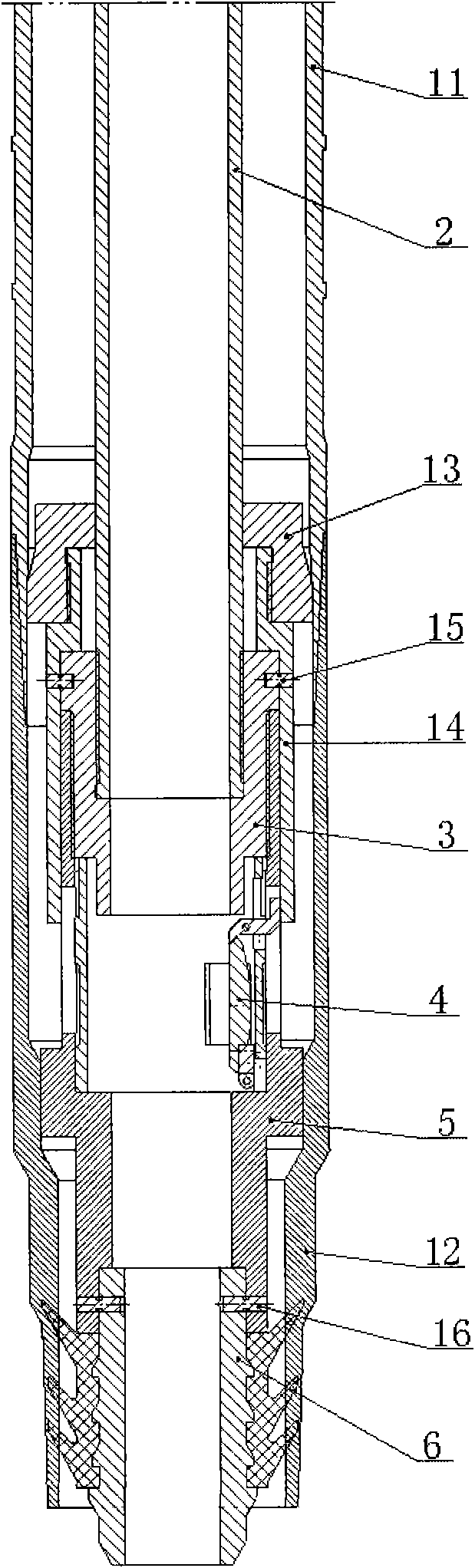 Expansion tube type liner hanger