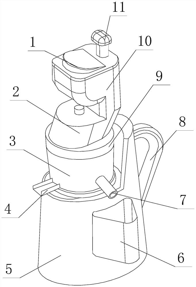 A new high-efficiency fruit juicer