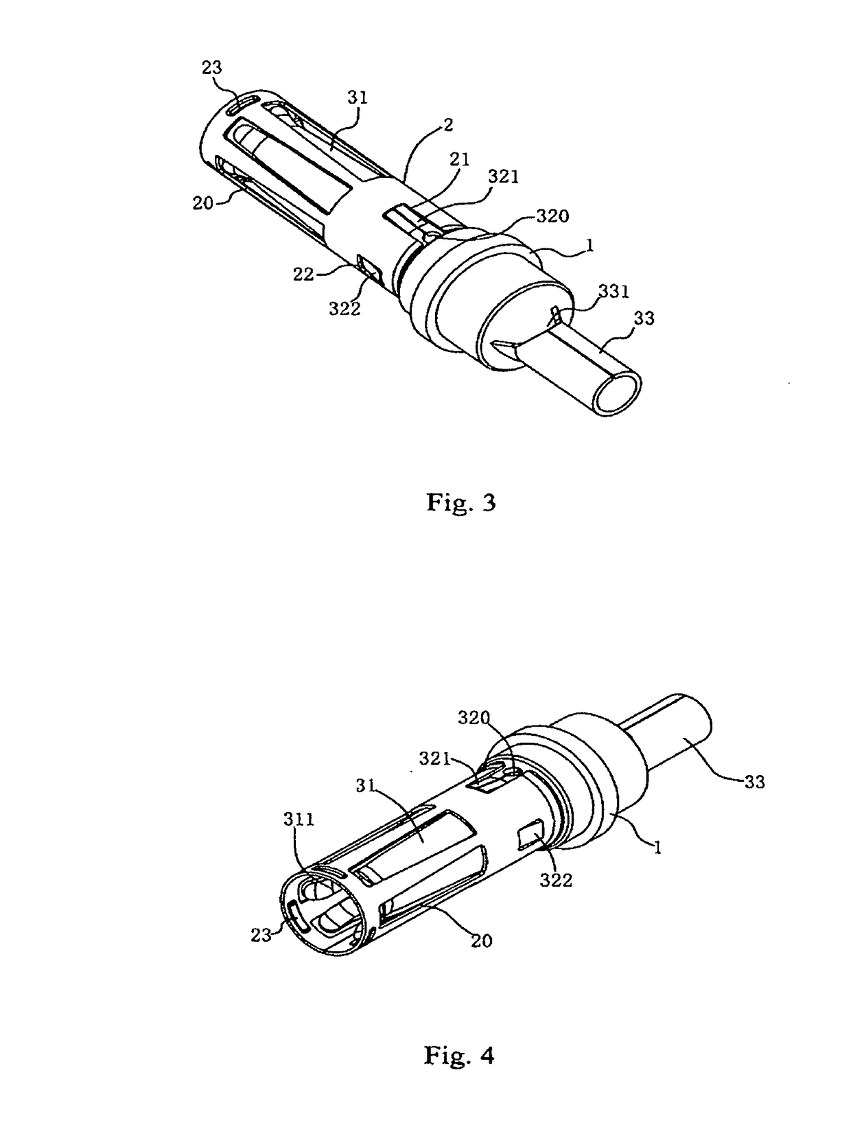 Charging connector for electric vehicle having one-piece sleeve and contact piece connected to each other