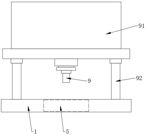 Powder metallurgy pressing sleeve shaping device