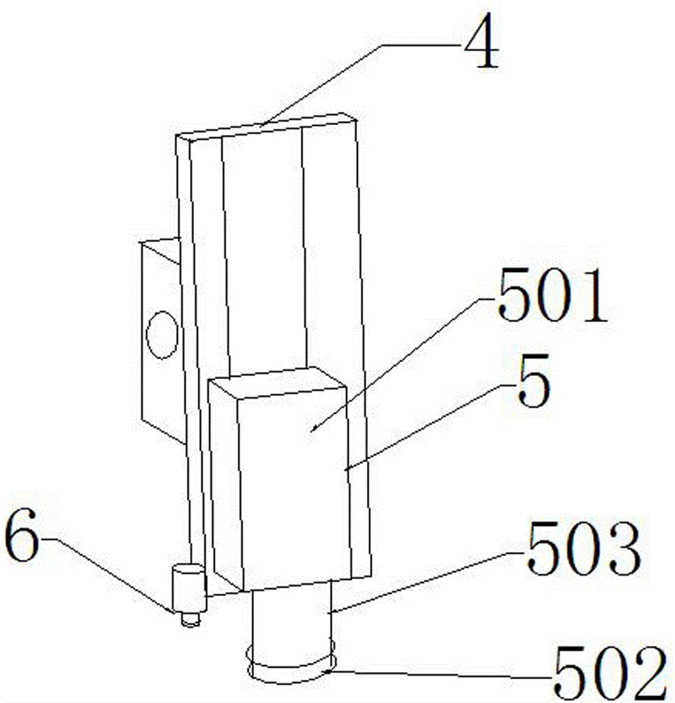 A plug automatic cleaning and pressing device