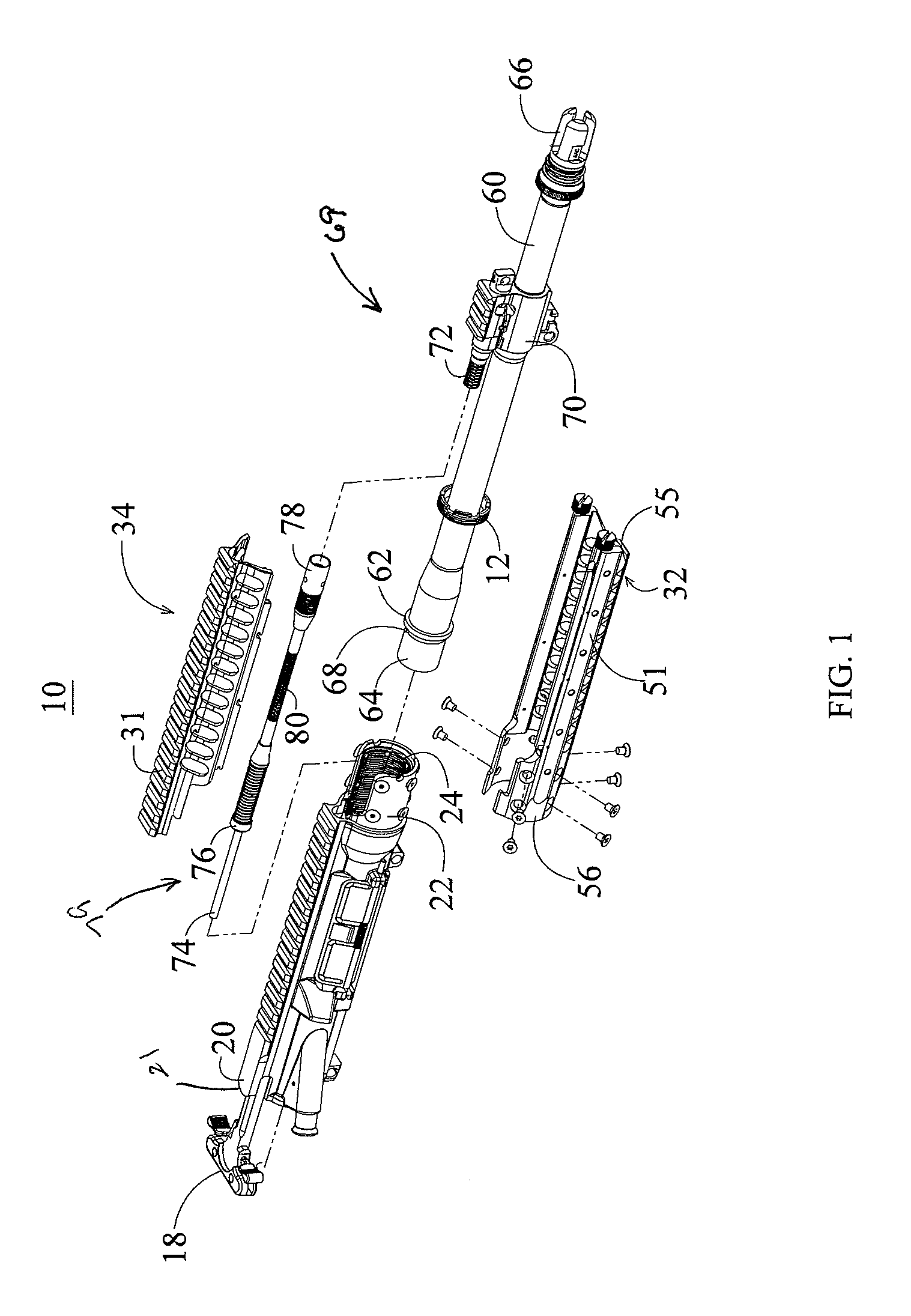 Firearm receiver assembly