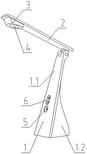 Chargeable computer table lamp