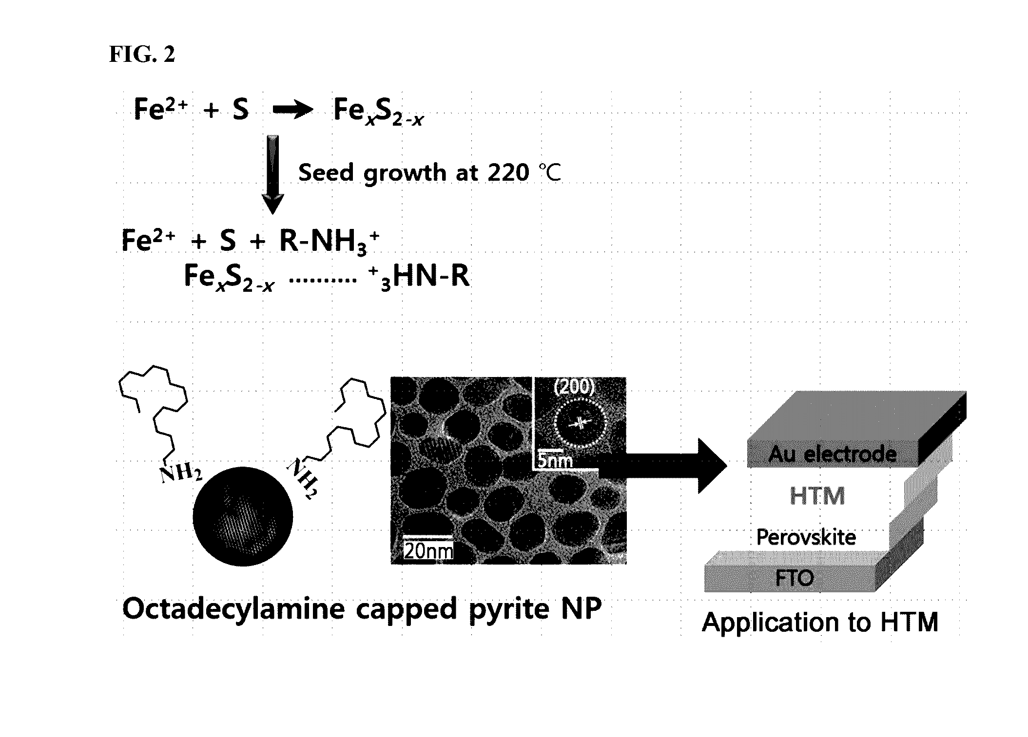 Inorganic nanomaterial-based hydrophobic charge carriers, method for preparing the charge carriers and organic-inorganic hybrid perovskite solar cell including the charge carriers