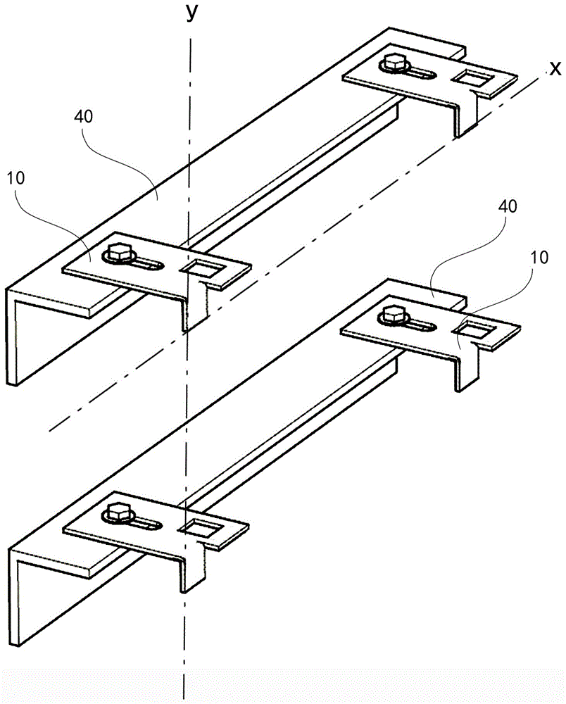 Structural combination and installation method of installing stone veneer with push-in positioning pendant