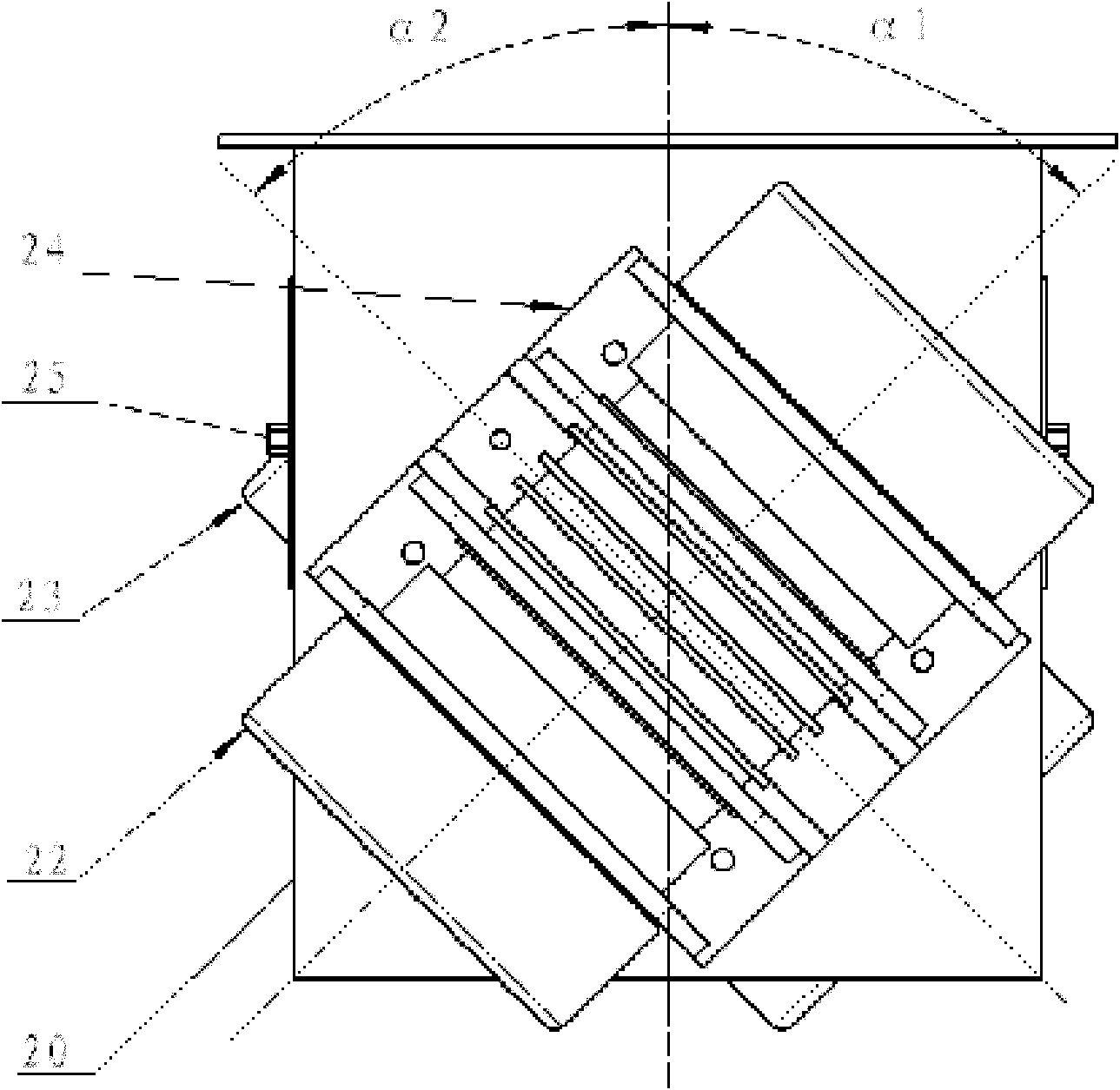 Vertical spiral vibrating screen