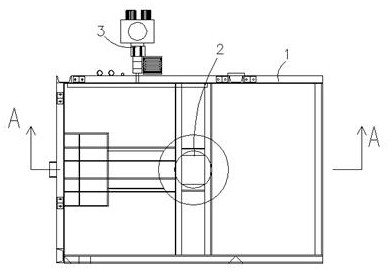 Reaction system applied to urban initial rainwater and black and odorous water body treatment