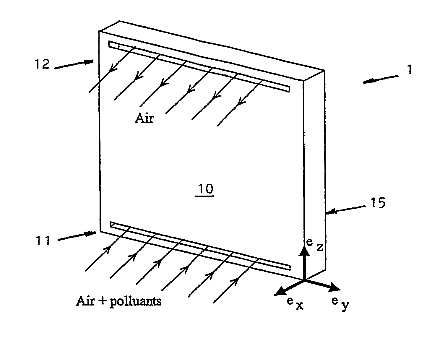 Air purification wall