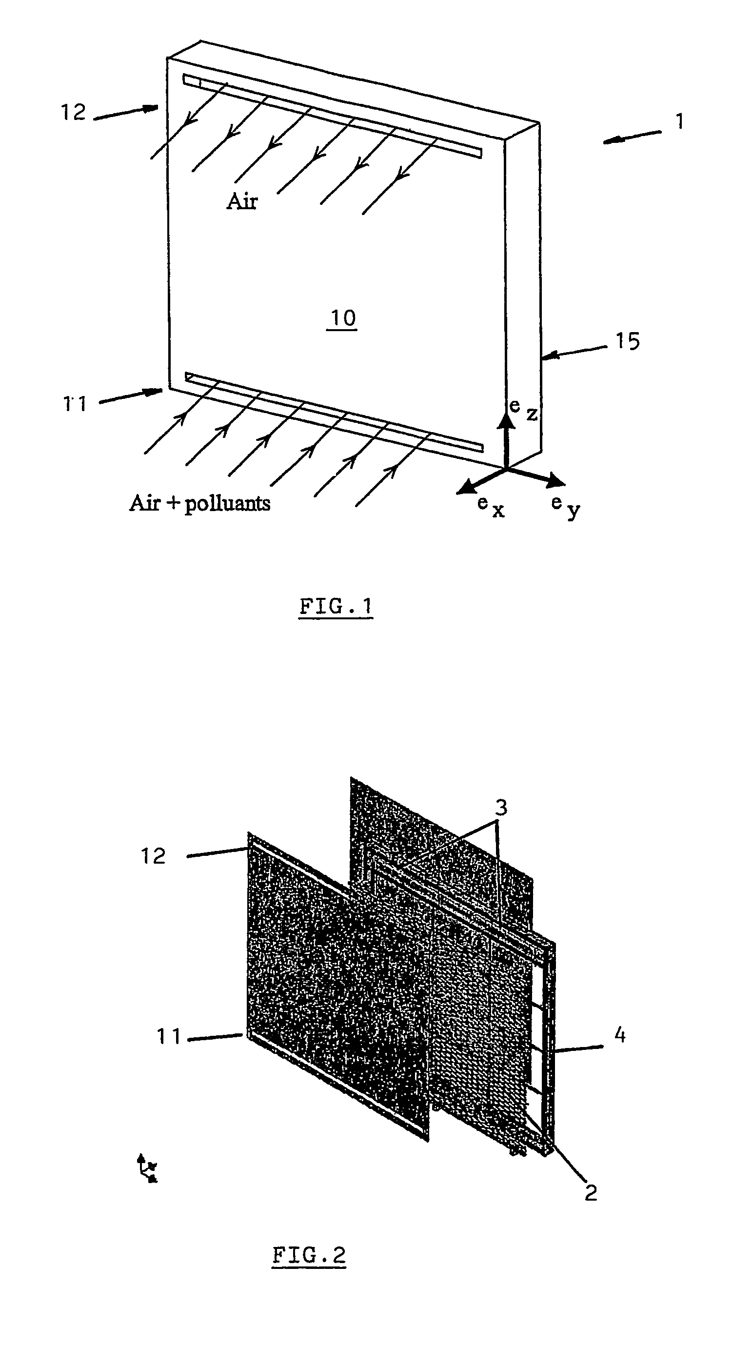 Air purification wall