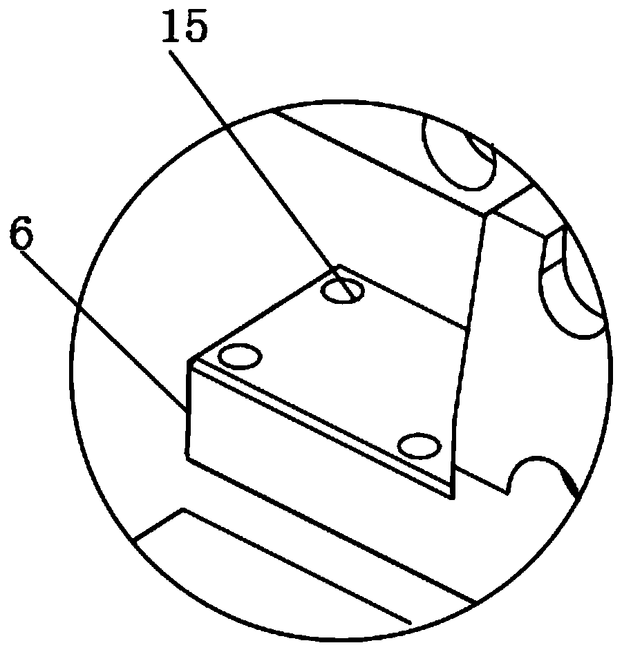 Installation adjustment structure for electromechanical product internal power machinery