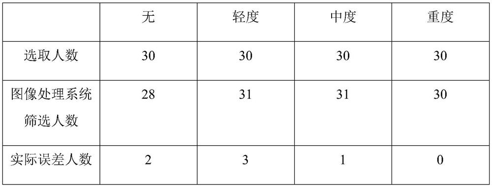 Fundus image processing system and method for cataract diagnosis