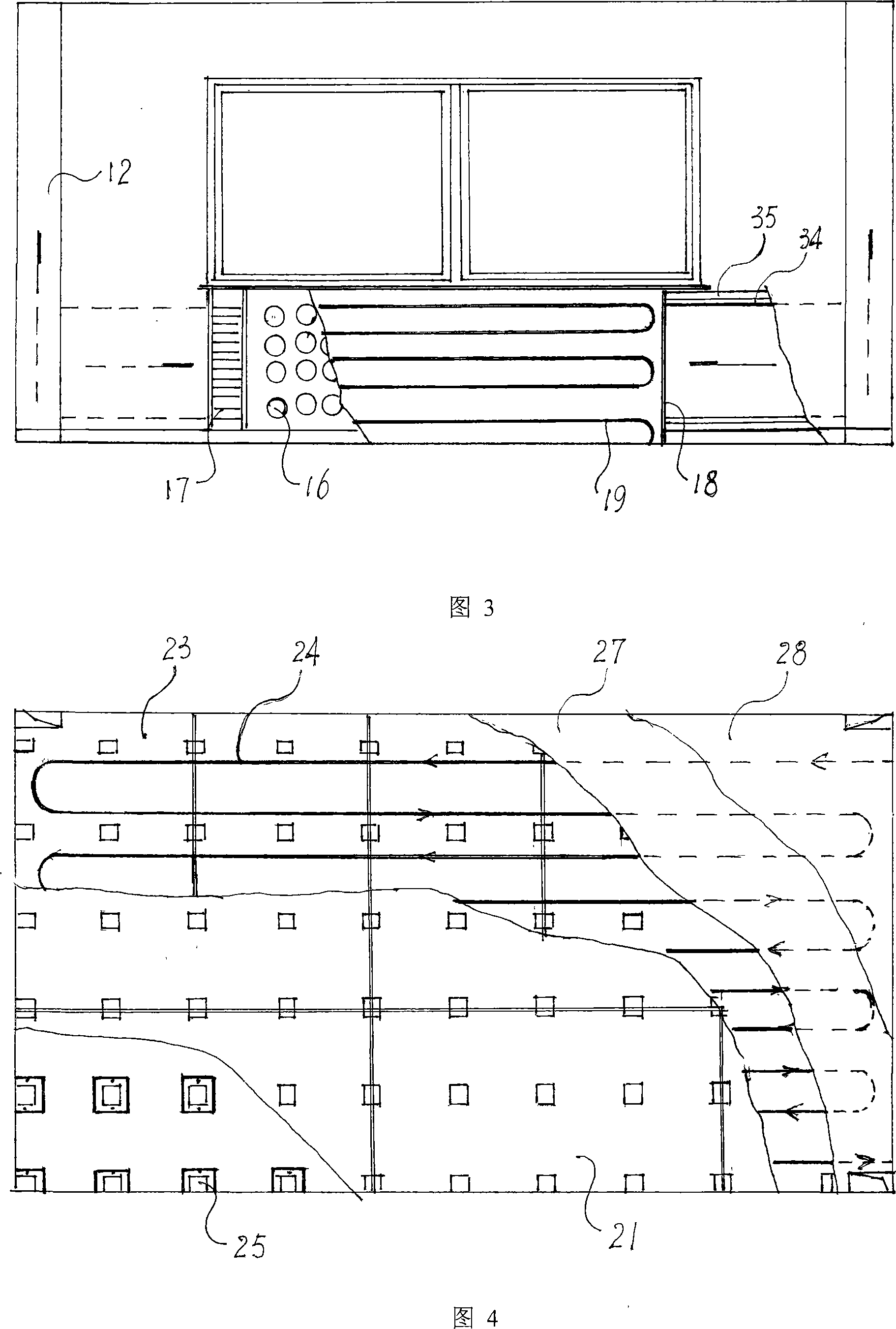 Environment-protection energy-saving ventilating air-conditioning sound-insulating novel building and construction method