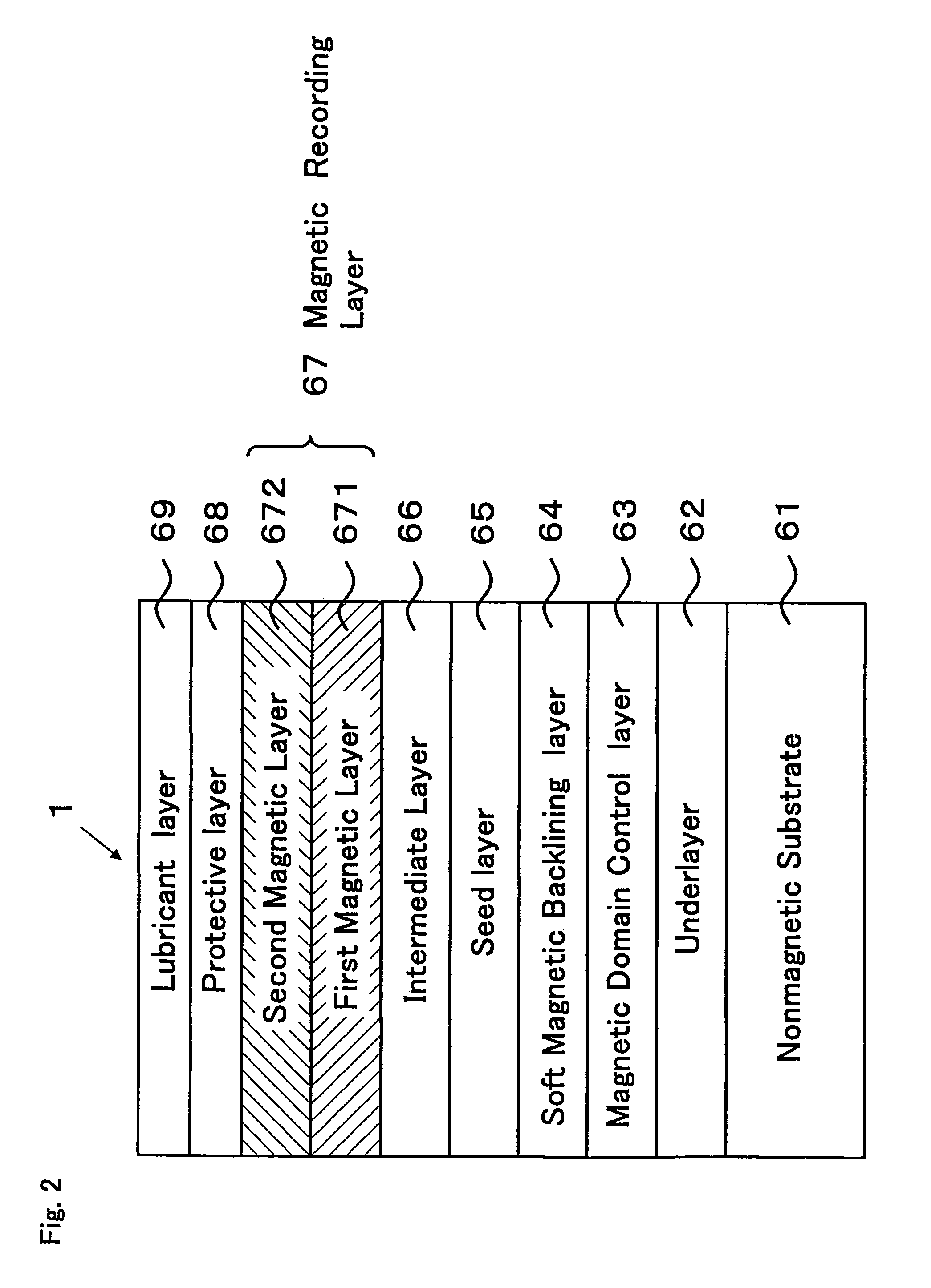 Perpendicular magnetic recording medium and a method for manufacturing the same