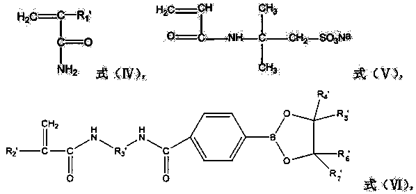 Acrylamide copolymer as well as preparation method and application thereof