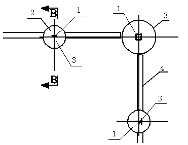 Construction method of wire mesh enclosing wall