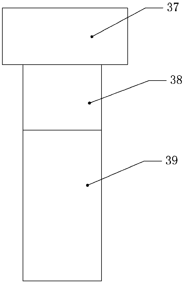 Automatic material receiving device for machine tool materials