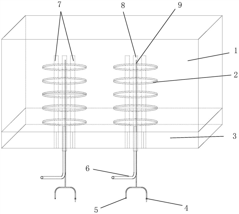 A coal seam permeability enhancement method using liquid nitrogen cold shock and phase change gas circulation damage