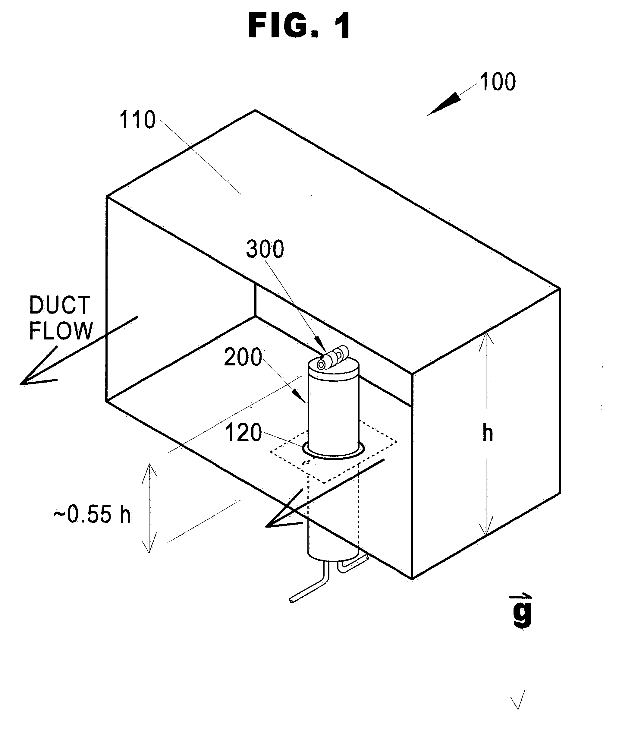 Method and apparatus for duct sealing using a clog-resistant insertable injector