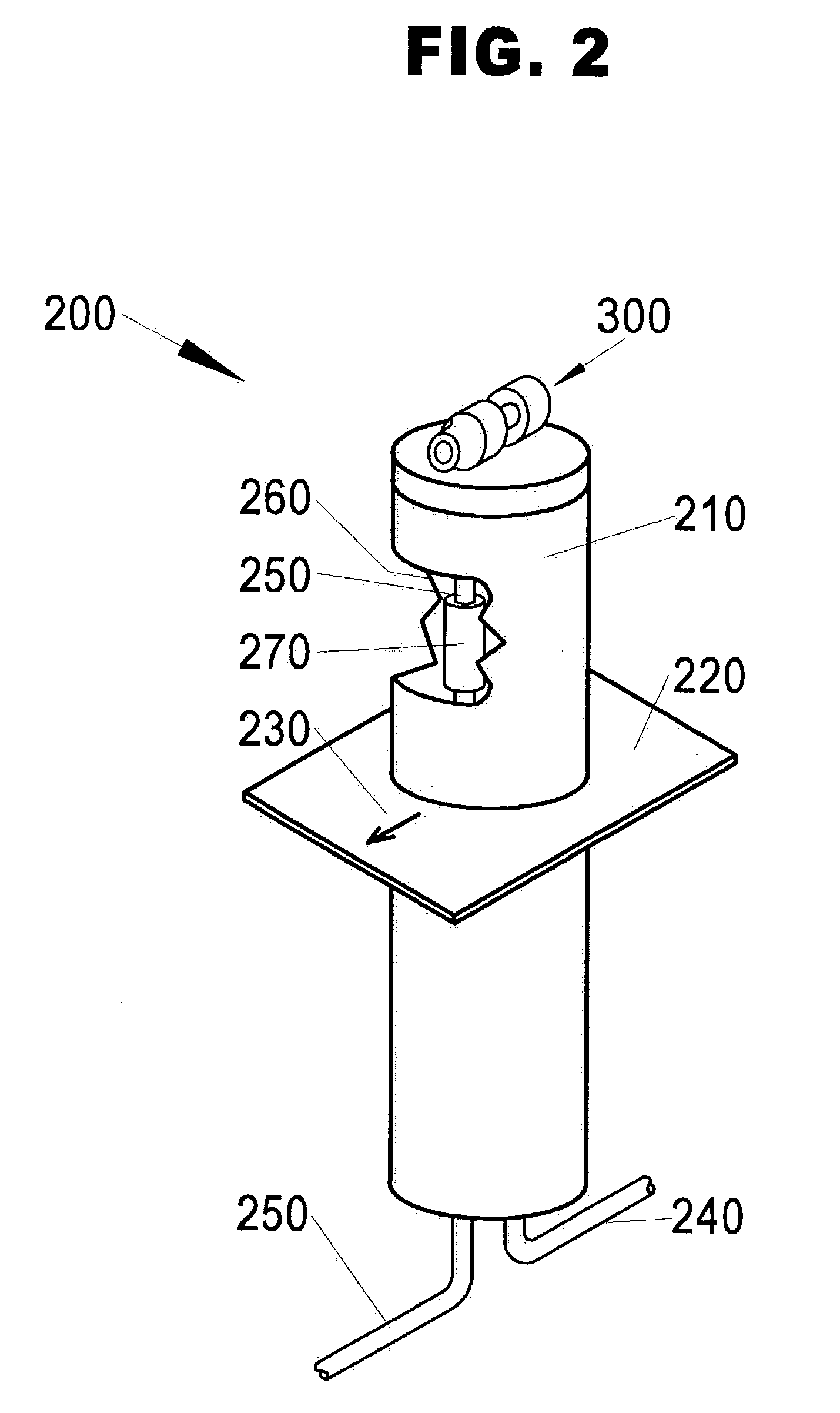 Method and apparatus for duct sealing using a clog-resistant insertable injector