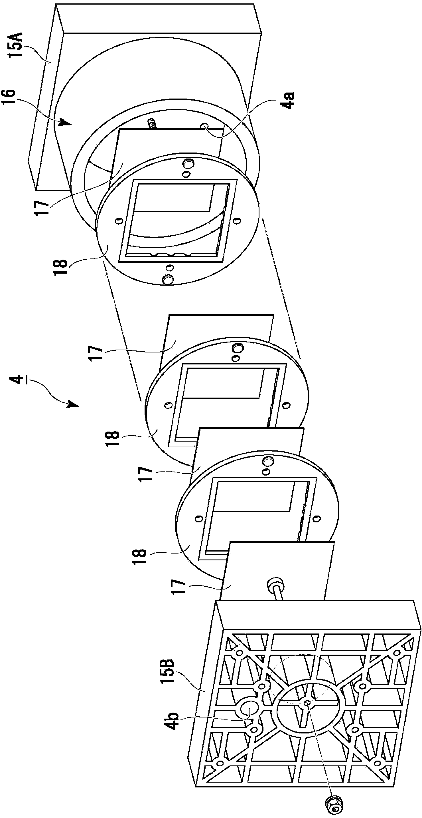 Electrolyzed water manufacturing device