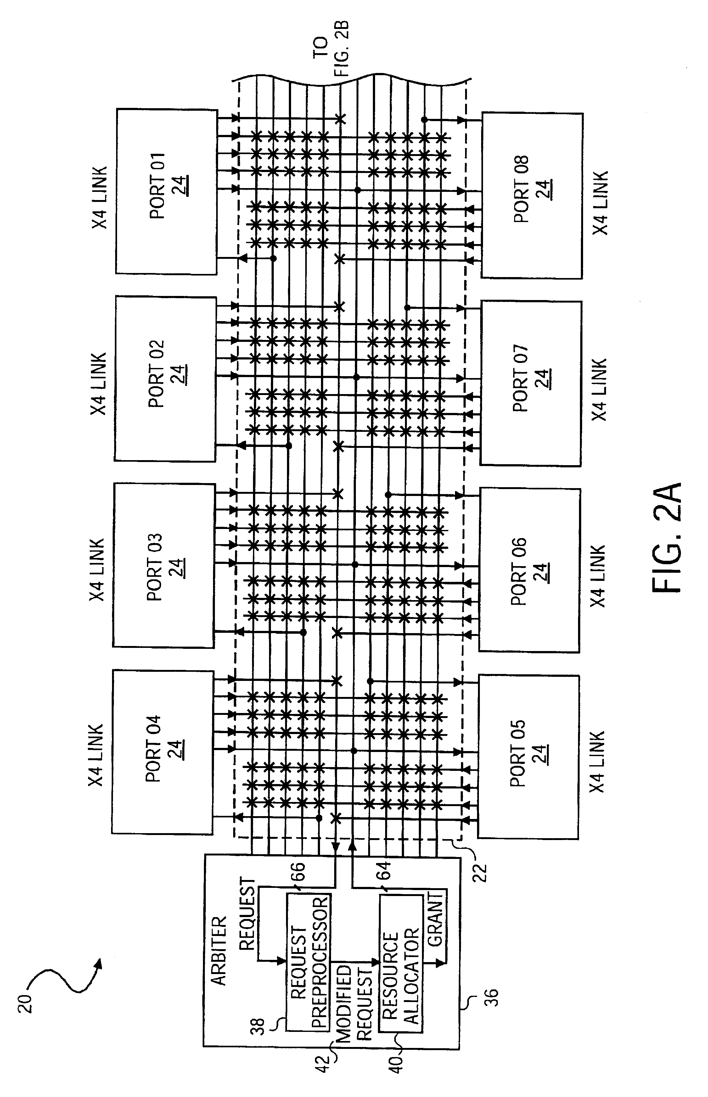 Speculative loading of buffers within a port of a network device