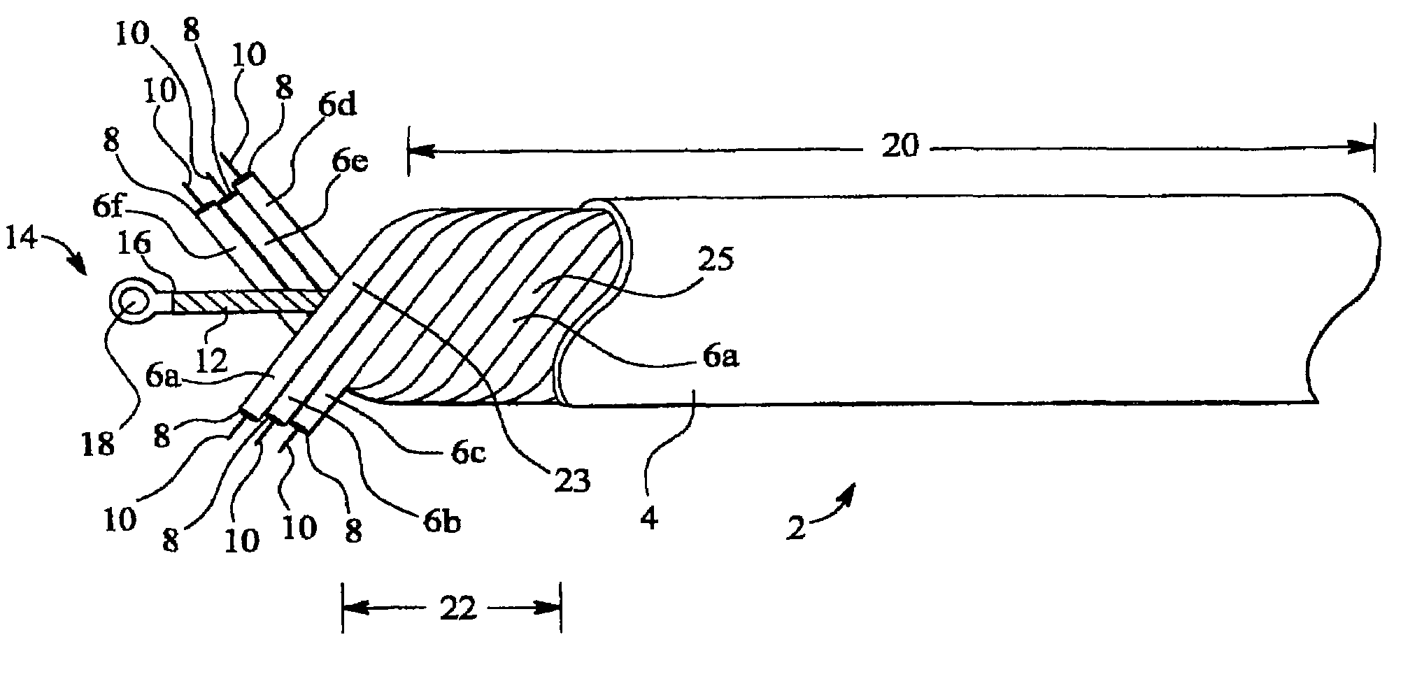 Security cable, a method for making the same and a method for securing an electronic device