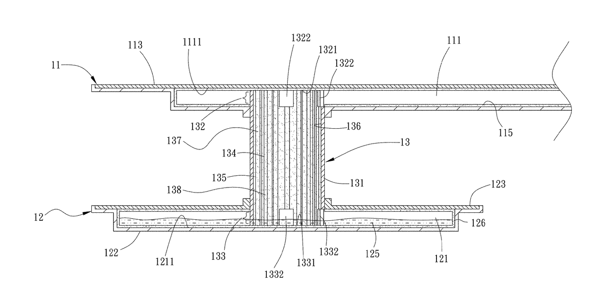 Heat dissipating module