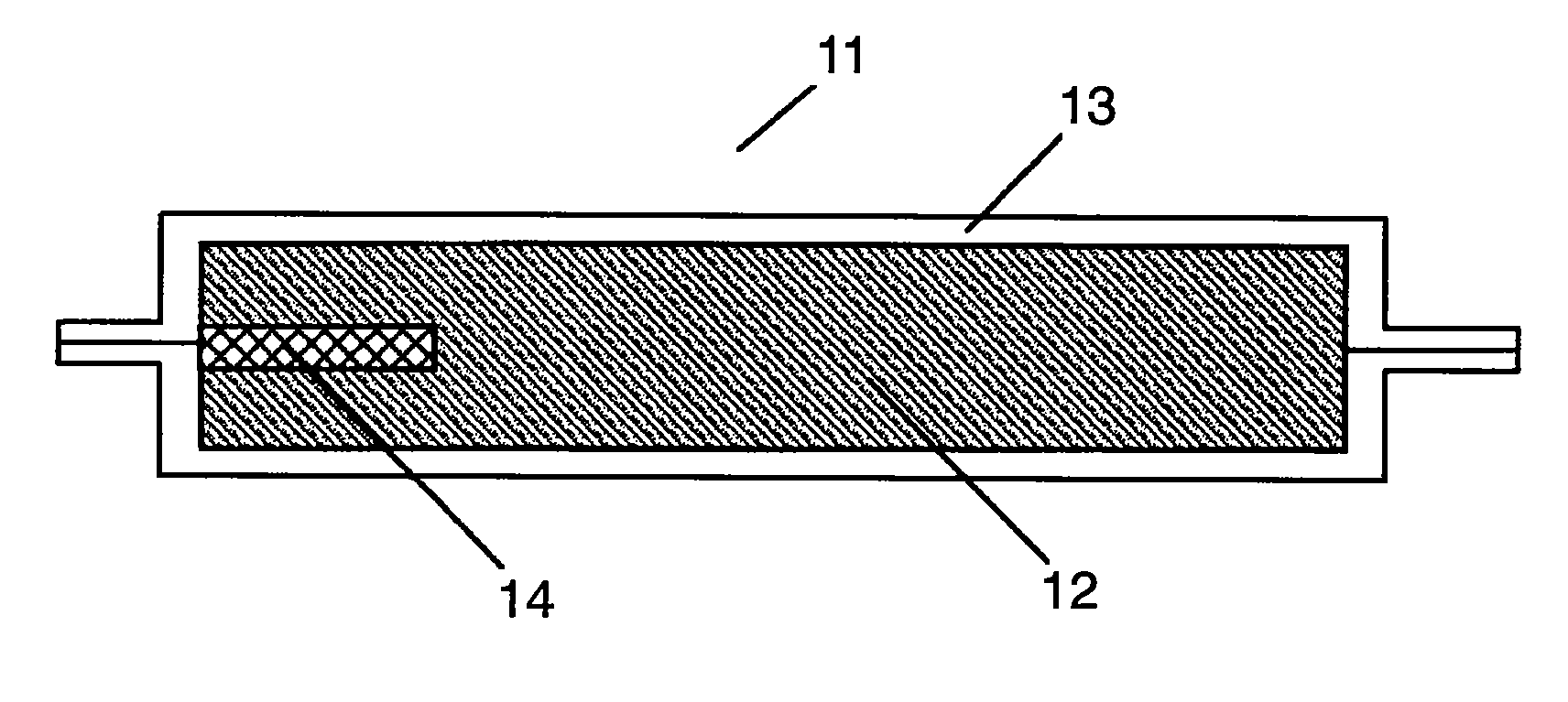 Vacuum heat insulation material and cold reserving apparatus with the same