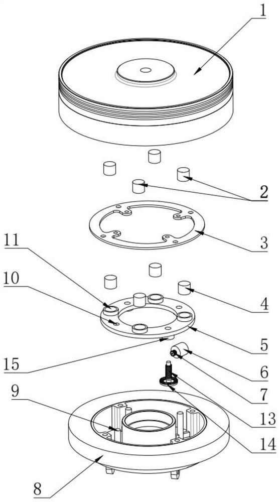 Motor rotation locking system