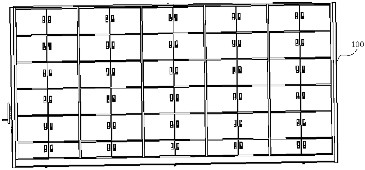 RFID-based intelligent counting dense shelf and system and application method