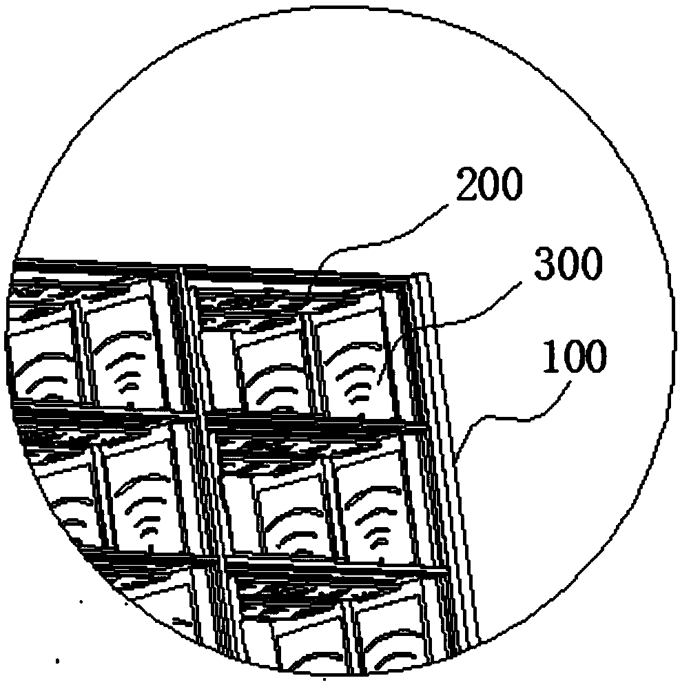 RFID-based intelligent counting dense shelf and system and application method